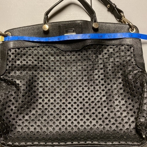 Furla Black Leather Limited Edition Piper Lux Top Handle Bag - Picture 13 of 16